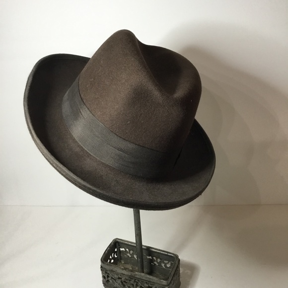 St. Patrick Men’s Brown 100% Wool Hat Size S - Picture 2 of 8